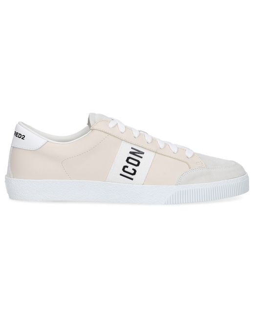 Dsquared2 Low-Top Sneakers ICON CASSETTA suede