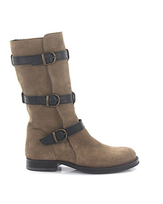Budapester Boots suede