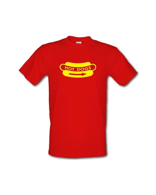 CharGrilled Hot Dogs male t-shirt.