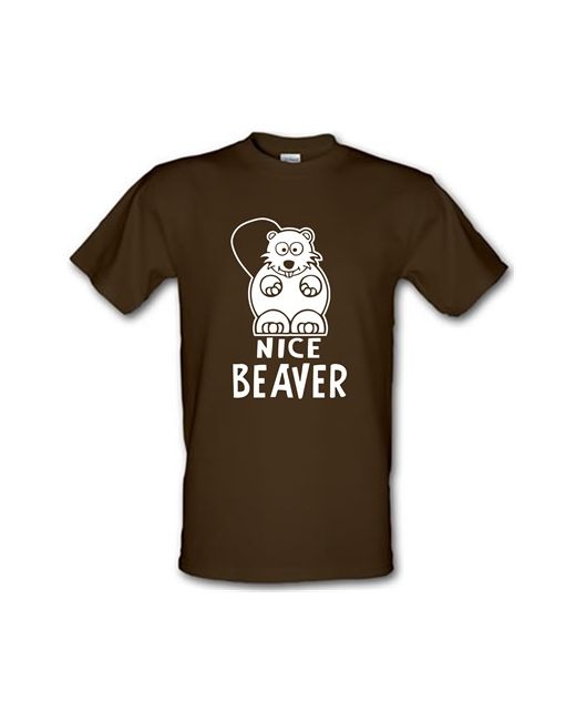 CharGrilled Nice Beaver male t-shirt.