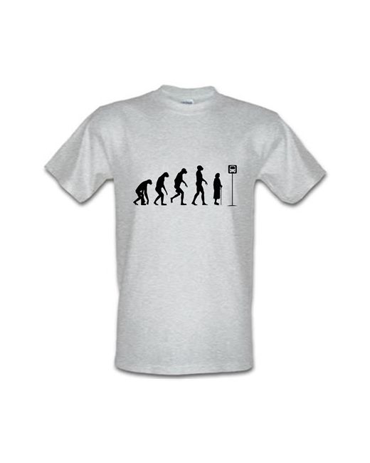 CharGrilled Evolution Bus Stop male t-shirt.