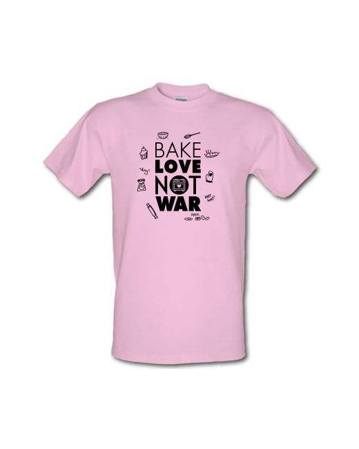 CharGrilled Bake Love Not War male t-shirt.