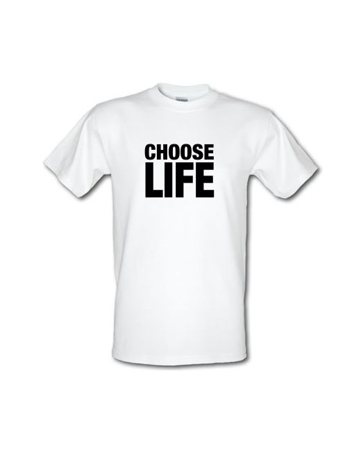 CharGrilled Choose Life male t-shirt.