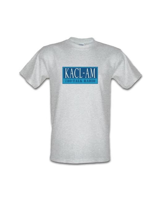 CharGrilled KACL-AM Radio male t-shirt.