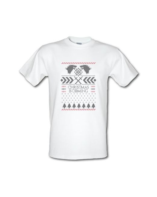 CharGrilled GOT Christmas Is Coming male t-shirt.