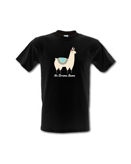 CharGrilled No Drama Llama male t-shirt.