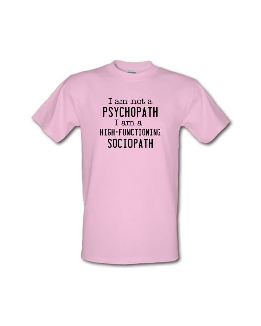 CharGrilled I Am Not A Psychopath male t-shirt.