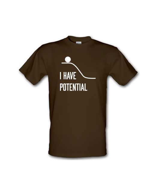 CharGrilled I Have Potential male t-shirt.