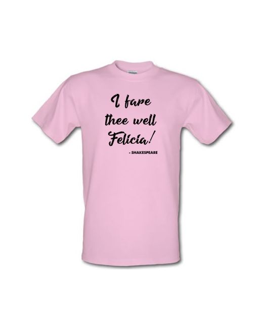 CharGrilled I Fare Thee Well Felicia male t-shirt.