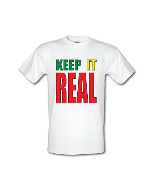 CharGrilled Keep Staines Real male t-shirt.