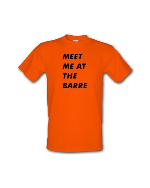 CharGrilled Meet Me The Barre male t-shirt.