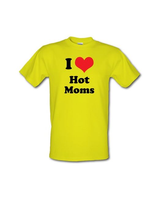 CharGrilled I Heart Hot Moms male t-shirt.