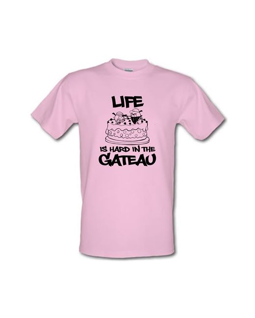CharGrilled Life Is Hard The Gateau male t-shirt.