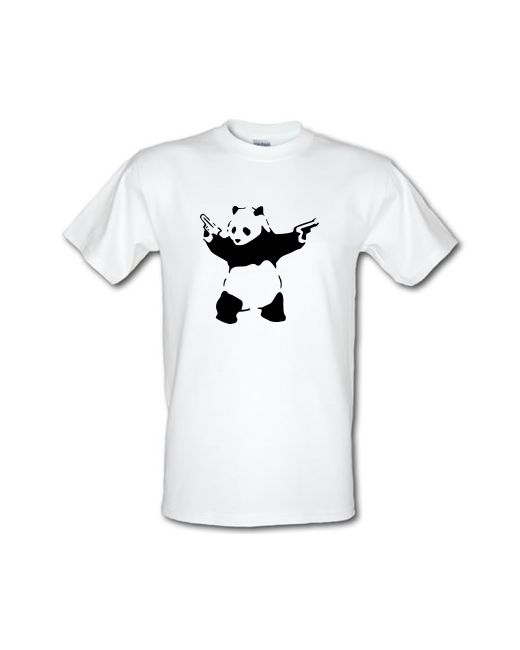 CharGrilled Banksy Panda male t-shirt.