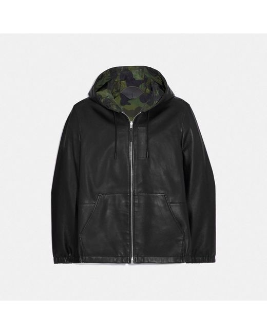 Coach Reversible Hooded Leather Trainer in