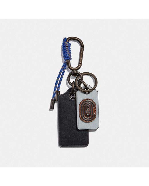 Coach Key Fob With Patch in Multi