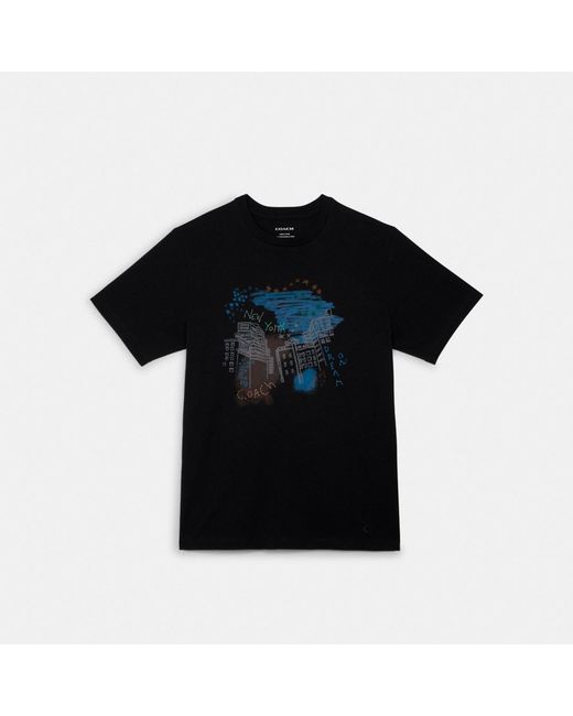 Coach Doodle Graphic T-shirt in