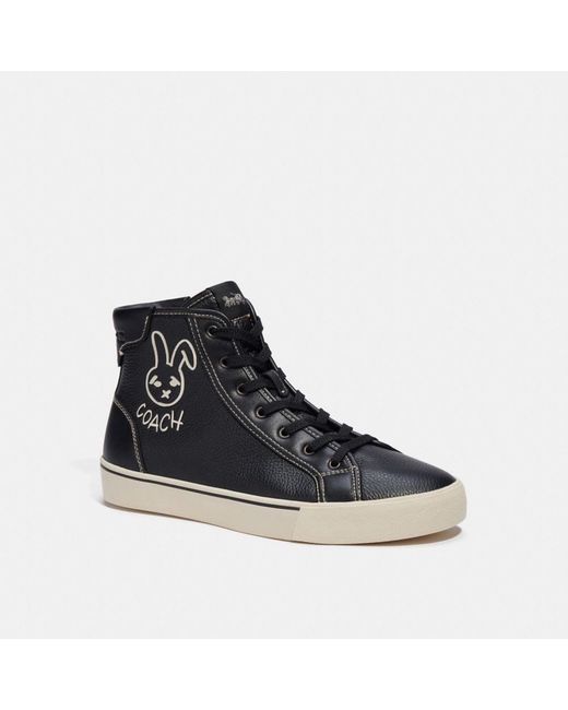 Coach Lunar New Year Skate High Top With Rabbit