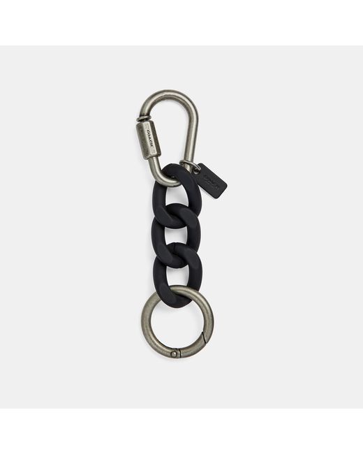 Coach Chain Link Key Ring