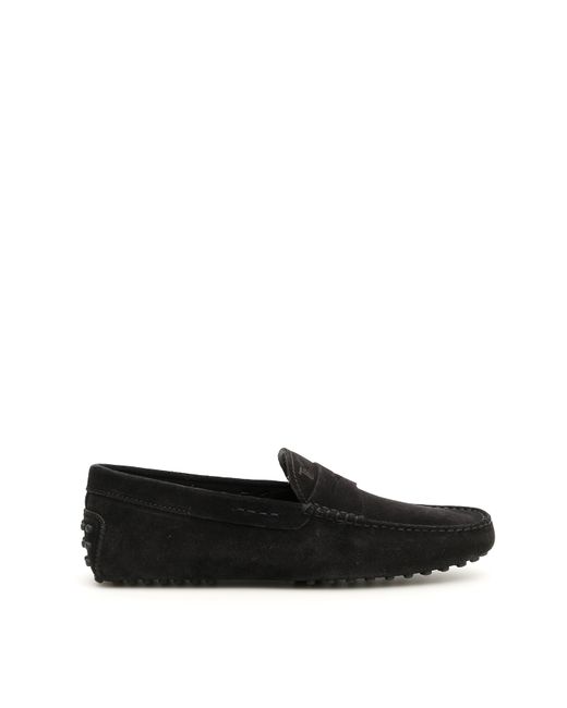 Tod's suede gommino loafers