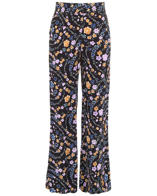 See by Chloé floral-printed trousers