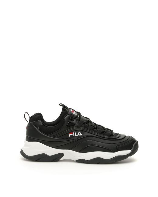 Fila RAY LOW SNEAKERS Faux leather Technical