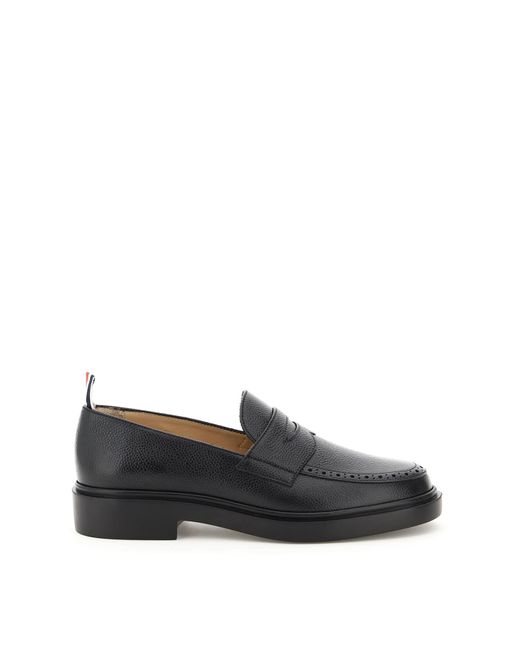 Thom Browne BROGUE PENNY LOAFERS
