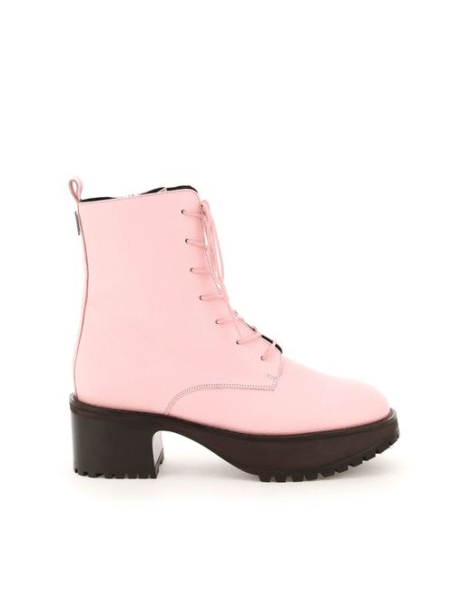 by FAR COBAIN LACE-UP ANKLE BOOTS