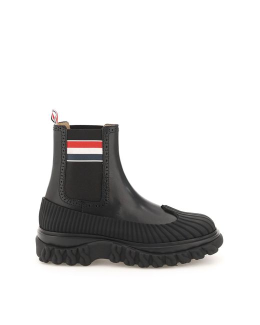 Thom Browne LONGWING DUCK CHELSEA BOOTS