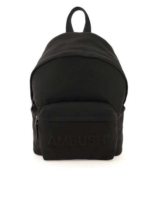 Ambush BACKPACK WITH EMBOSSED LOGO Cotton Technical