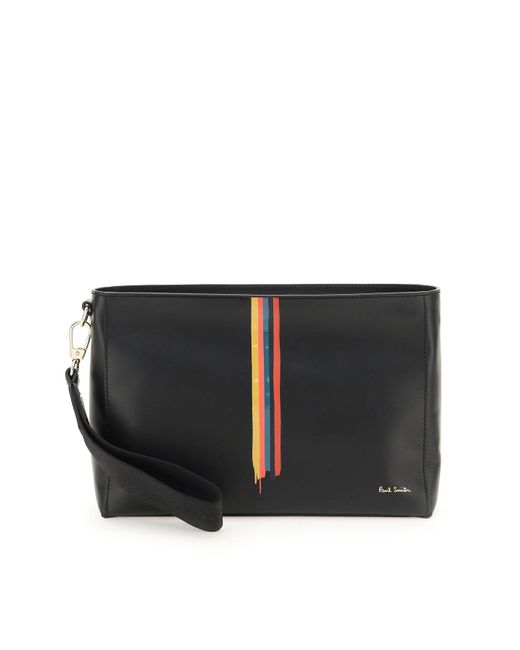 Paul Smith PAINTED STRIPE POUCH