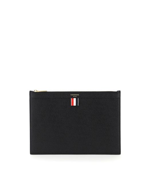 Thom Browne GRAIN TABLET HOLDER POUCH