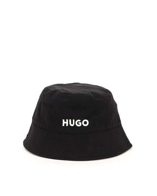 Hugo Boss REVERSIBLE BUCKET HAT Black