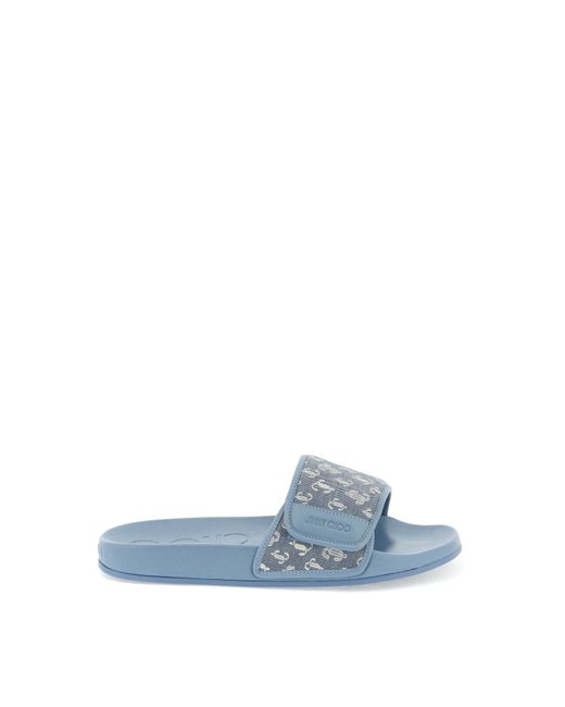 Jimmy Choo RUBBER SLIDES WITH LOGO