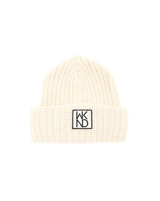 Weekend Max Mara BEANIE HAT WITH LOGO PATCH