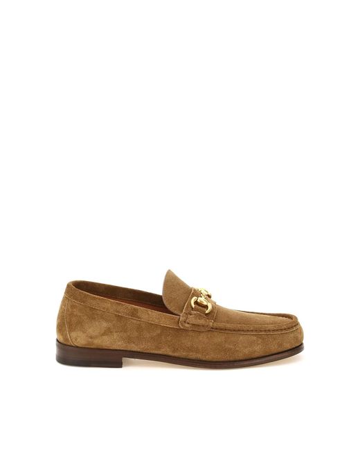 Henderson SUEDE ORFEO PENNY LOAFERS