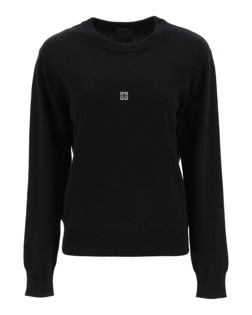 Givenchy 4G WOOL AND CASHMERE SWEATER WITH BACK LOGO