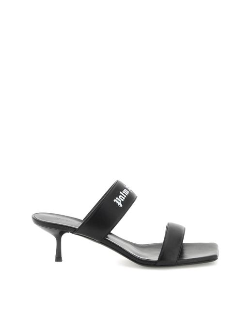 Palm Angels Mules With Logo