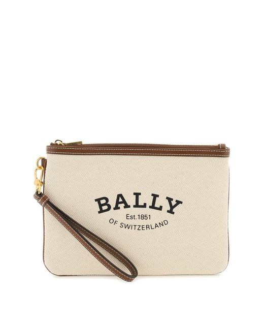 Bally Certhe Pouch With Printed Logo