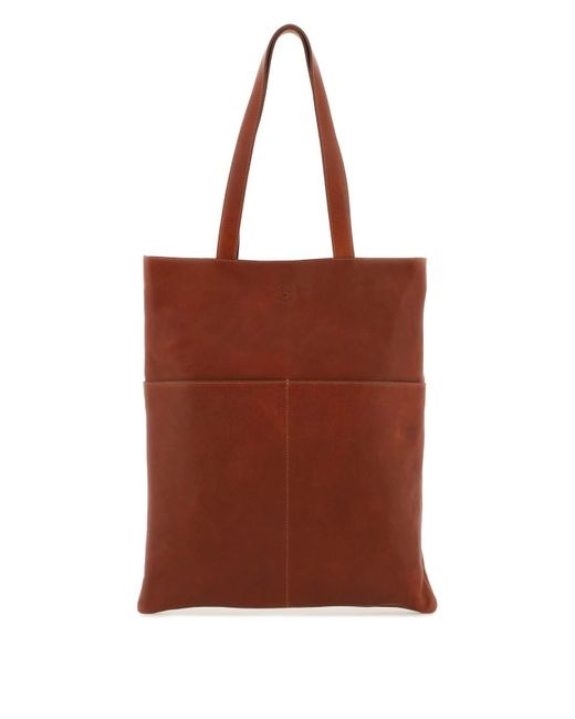 Il Bisonte Leather Tote Bag