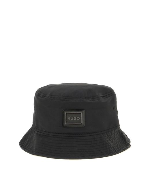 Hugo Boss Buckle Hat With Logo Plaque