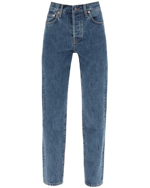 Wardrobe.Nyc Slim Jeans With Acid Wash