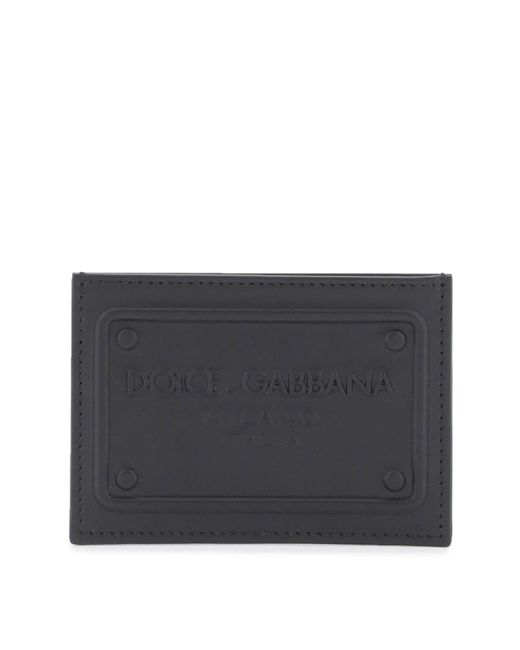 Dolce & Gabbana Embossed logo cardholder