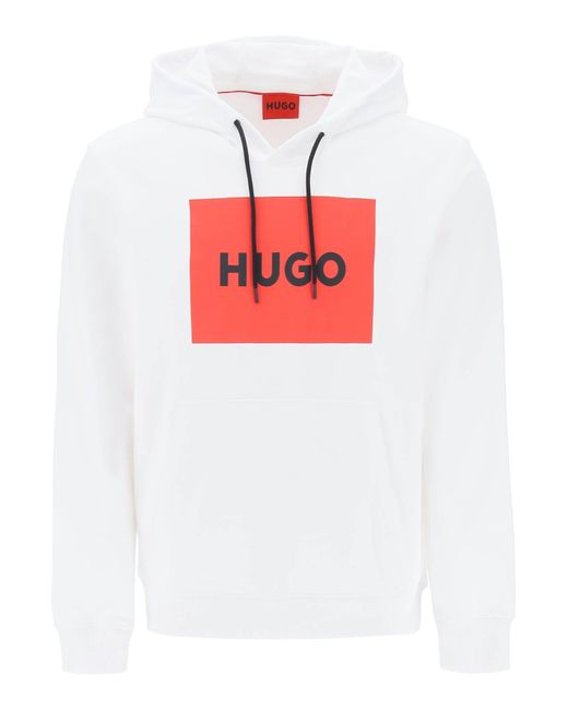 Hugo Boss Logo Box Hoodie