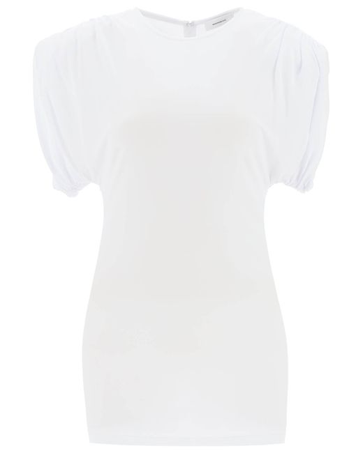 Wardrobe.Nyc Mini sheath dress with structured shoulders