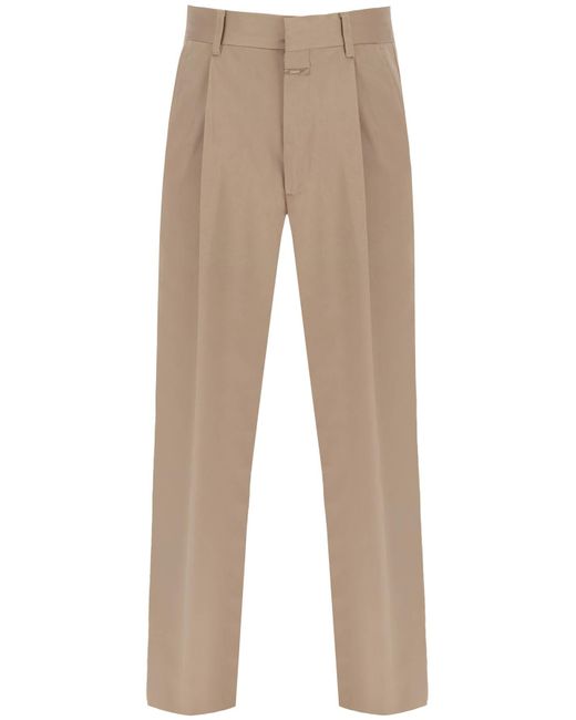 Closed Blomberg loose pants with tapered leg