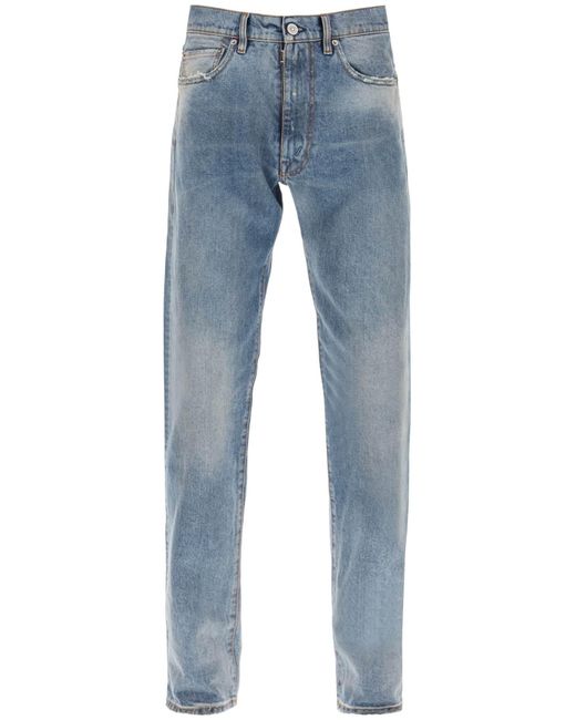 Maison Margiela Stone-washed loose jeans