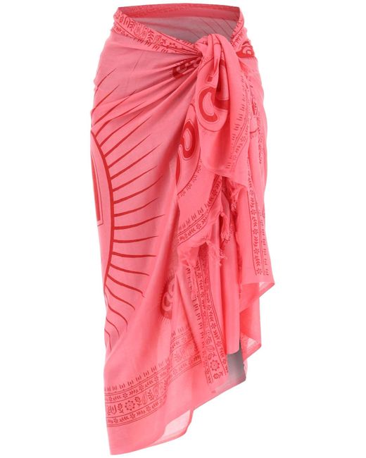 Sunchasers Mantra sarong in printed