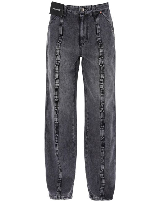 Andersson Bell Wave wide leg jeans
