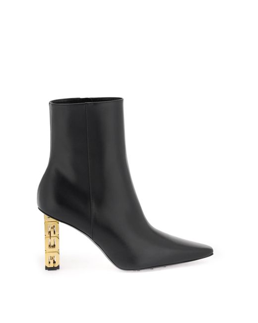 Givenchy ankle boots with G Cube heel